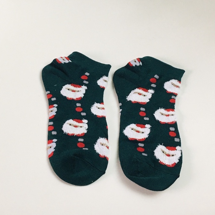 Tất vớ Noel họa tiết cực xinh - Tất cotton Aries co giãn mềm mịn ấm áp đón Giáng Sinh