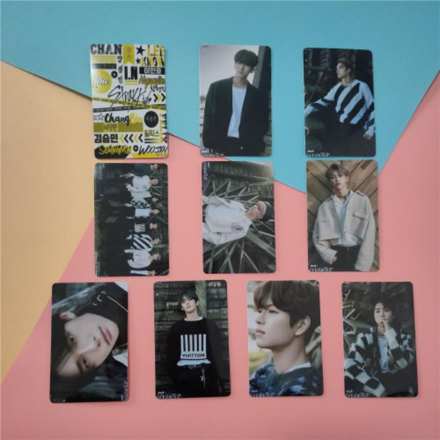 Set card ảnh Stray Kids