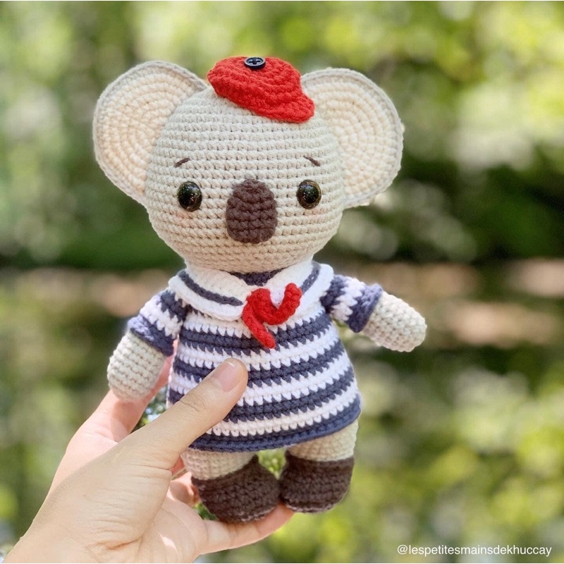 Gấu bông Koala handmade len