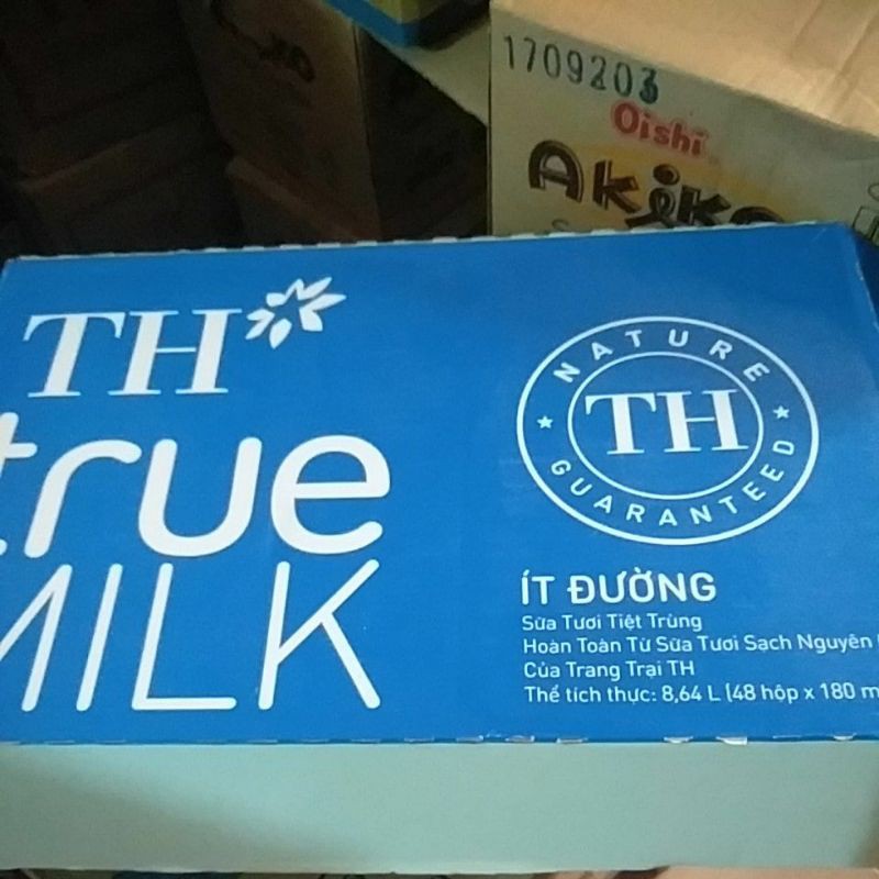Thùng sữa TH 180ml