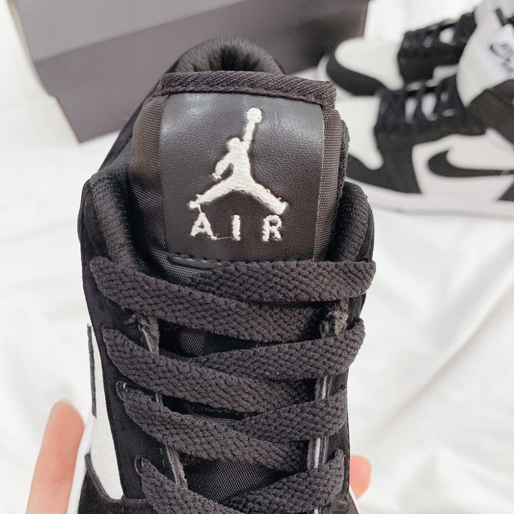 [Full bill +box] Giày Jordan Cổ Thấp Nam Nữ, Giày Sneaker JD1 Đen Trắng Panda Thời Trang Cao Cấp Hottrend 2022 | BigBuy360 - bigbuy360.vn