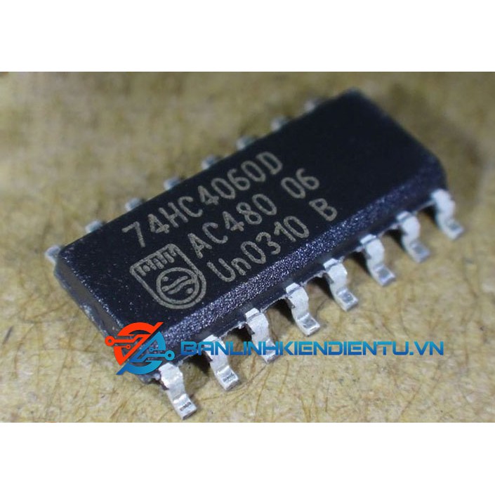 [Combo 3 con] 74HC4060, 74HC4060D IC số SOP-16