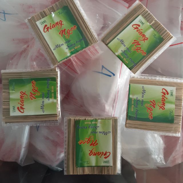 Combo 5 gói tăm Giang Ngọc cật 100%