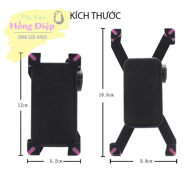 Kẹp Điện Thoại Chân Gương Xe Máy Có Cổng Sạc Tiện Dụng | BigBuy360 - bigbuy360.vn