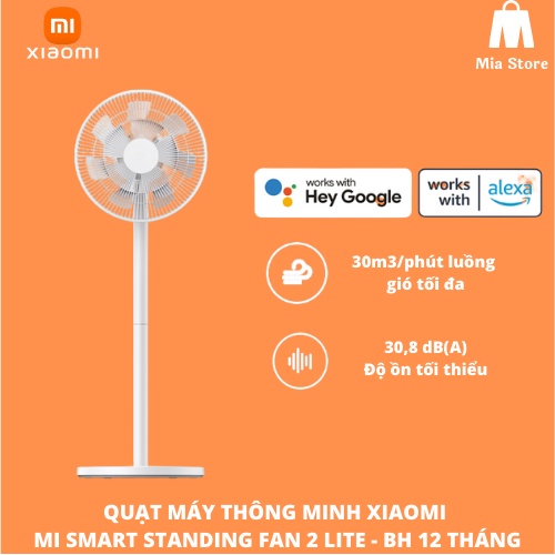 Quạt máy thông minh Mi Smart Standing Fan 2 Lite - Mia Store