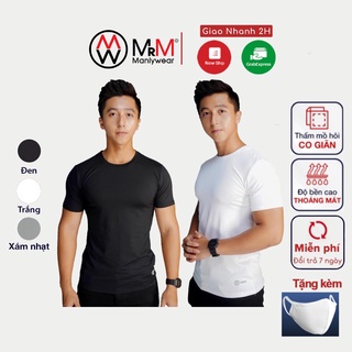 Set 2 Áo Thun Nam Cổ Tròn Sợi Cotton Thương Hiệu MRM FASHION - MM