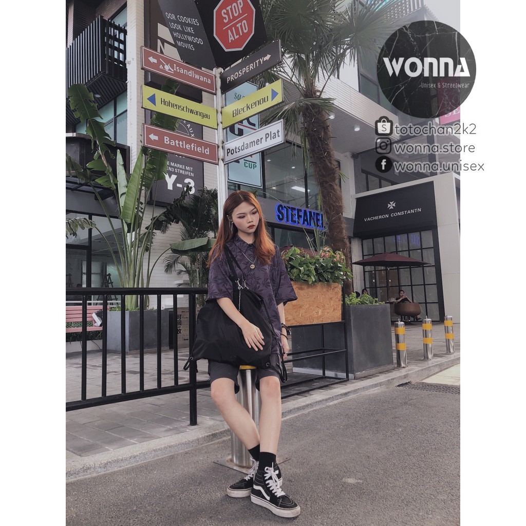 {ẢNH THẬT 7 ẢNH CUỐI} [Order] Áo sơ mi nữ polo unisex ulzzang street style Hàn | BigBuy360 - bigbuy360.vn