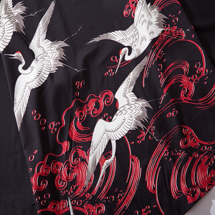 Áo Haori Hạc Tiên, Hàng Unisex - Mã SK22