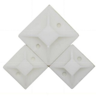 Đế dán dây rút cố định dây điện 20x20mm 25x25mm 30x30mm