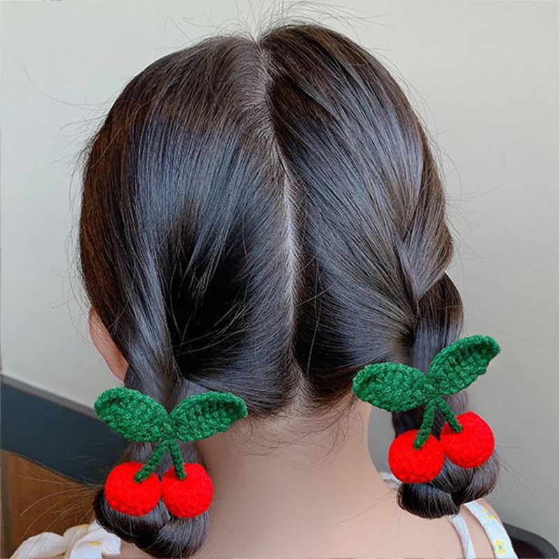 Kẹp Tóc Quả Cherry Dễ Thương Cho Bé Gái