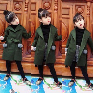 áo dạ cho bé gái