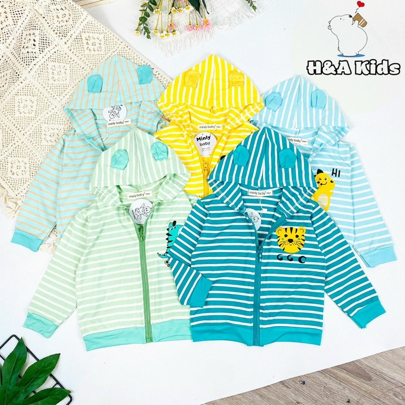 ÁO KHOÁC MINKY MOM CHO BÉ SIZE ĐẠI