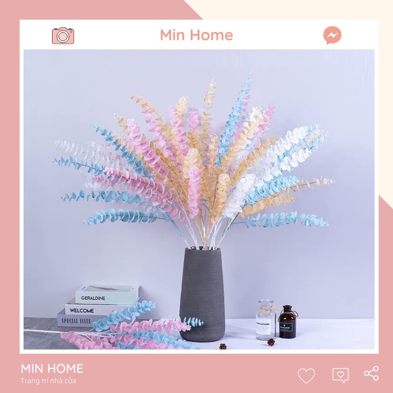 Cành Táo Giả Dùng Trang Trí Nhà Cửa Minhome Hoa Lụa Giá Rẻ