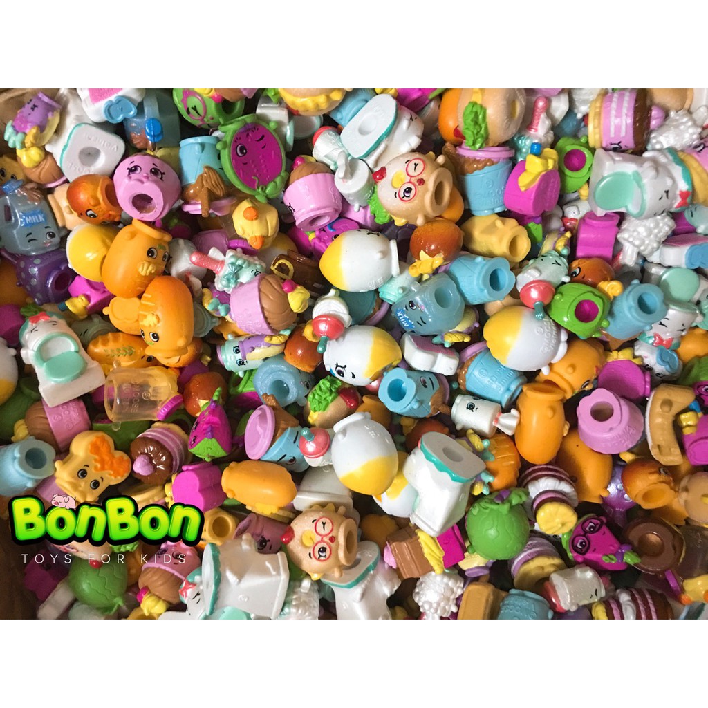 Đồ chơi Shopkins đáng yêu, mô phỏng đồ ăn vật dụng gia đình