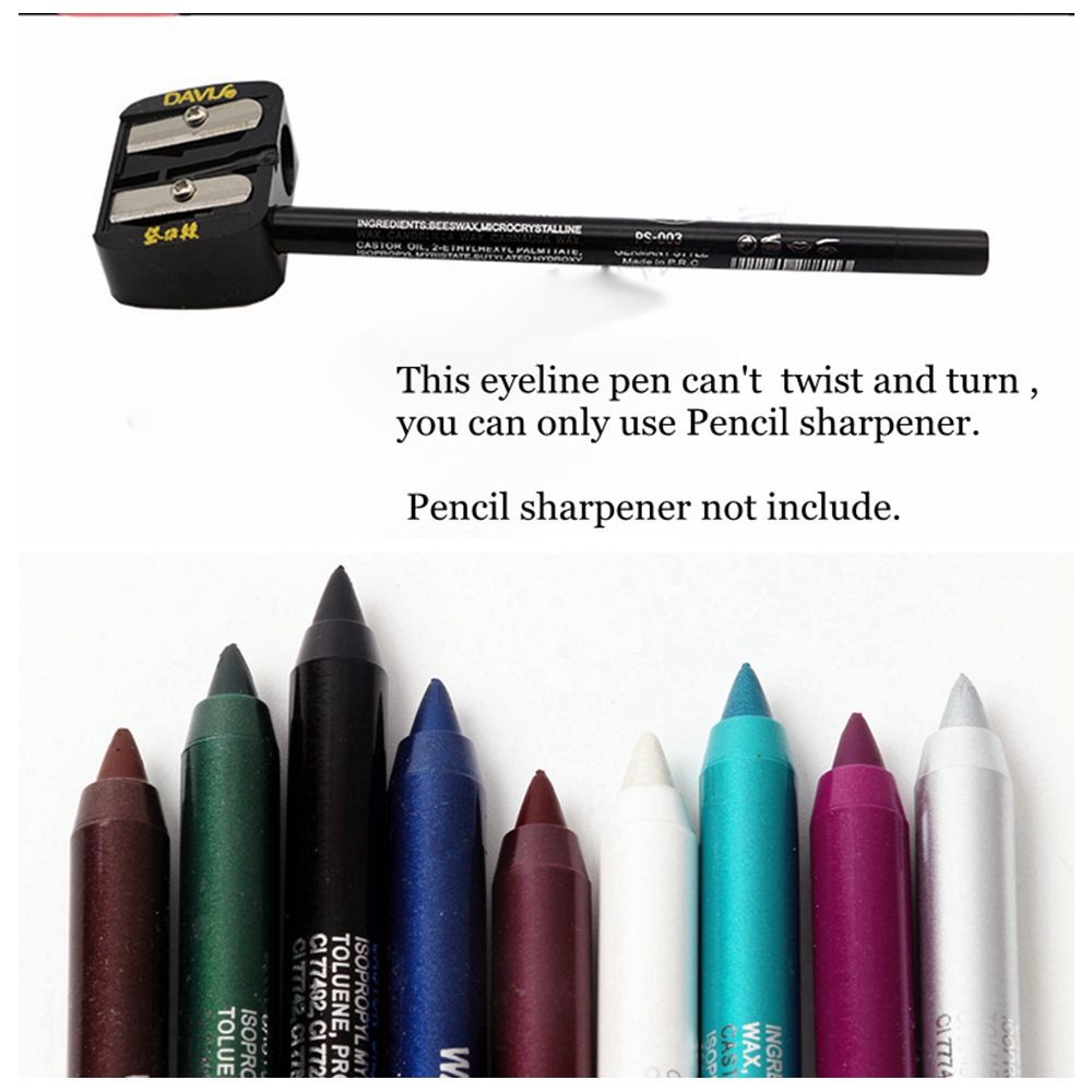 [Hàng mới về] Set 2 bút kẻ mắt lâu trôi chống nước với nhiều màu xinh xắn hợp thời trang