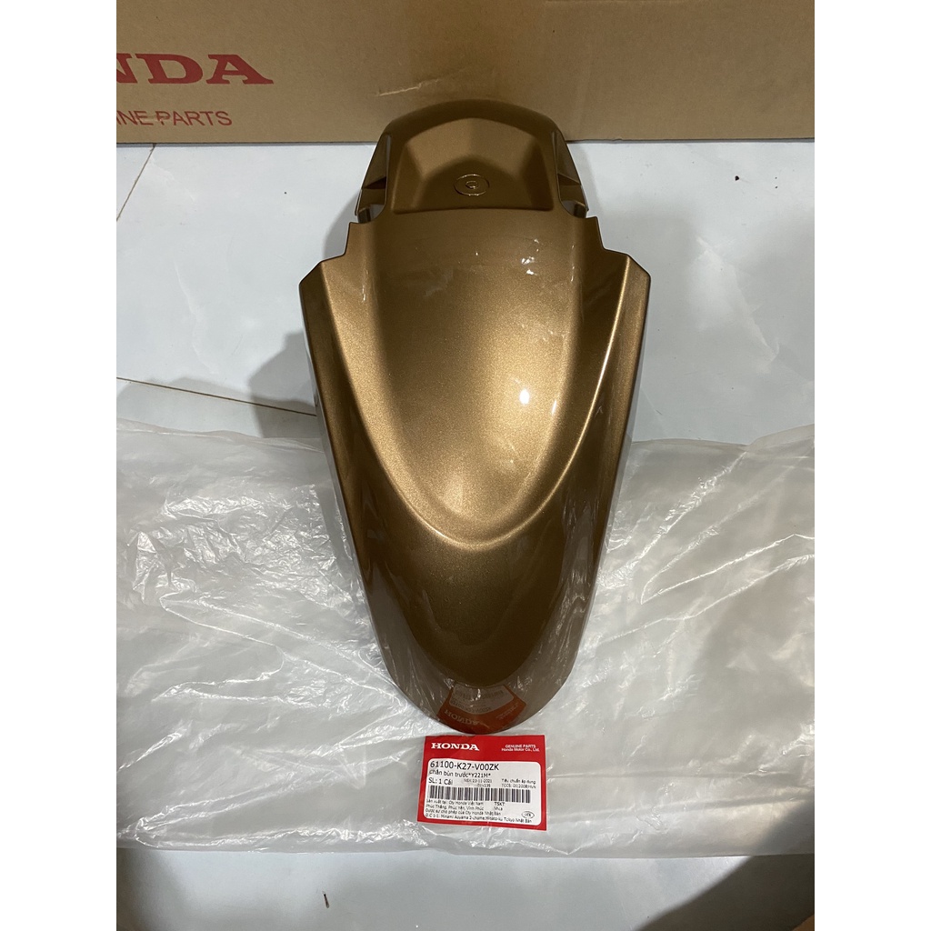 Chắn bùn A trước - dè trước HONDA AIR BLADE 125 năm 2013 màu Vàng đen. *Y221M* 61100K27V00ZK