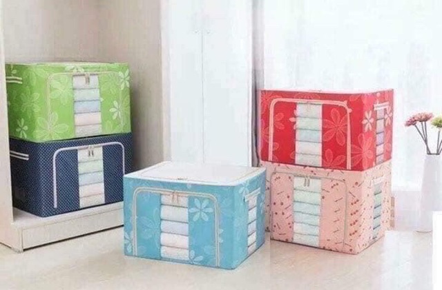 tủ đựng chăn màn khung sắt cao cấp gấp gọn {tiết kiệm không gian}