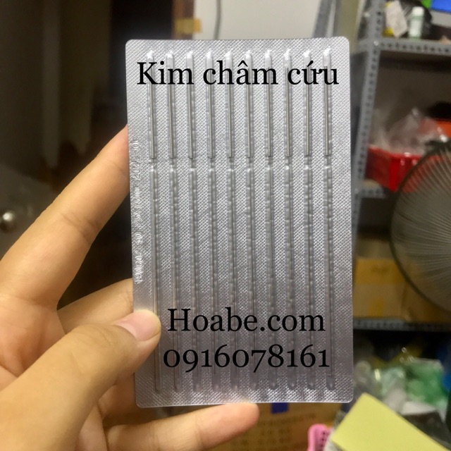 [1 Hộp] kim châm cứu Hoàn cầu dùng 1 lầm