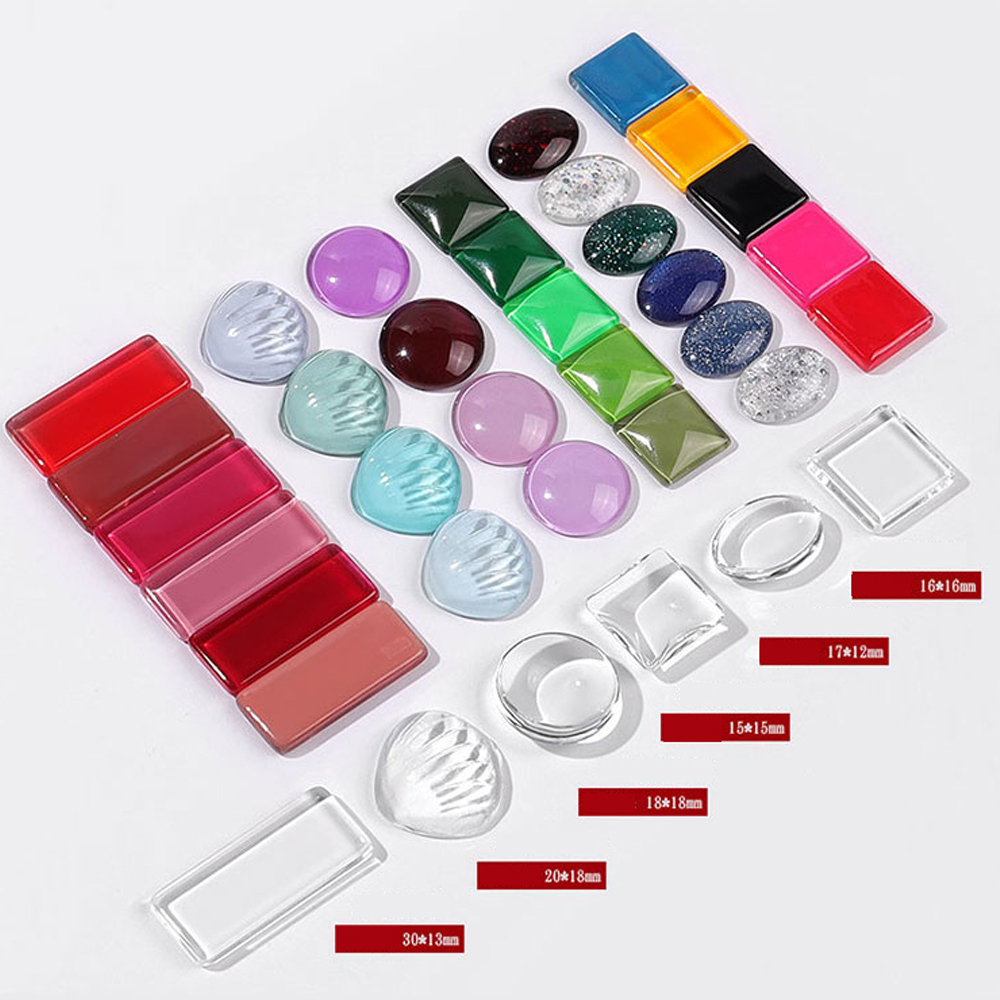 Set 10 thẻ trưng bày màu móng nghệ thuật nhiều kiểu dáng tùy chọn