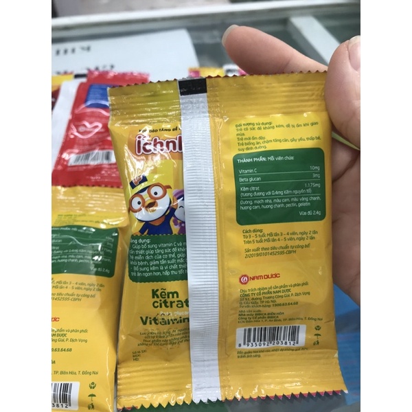 Kẹo dẻo ích nhi | Thế Giới Skin Care