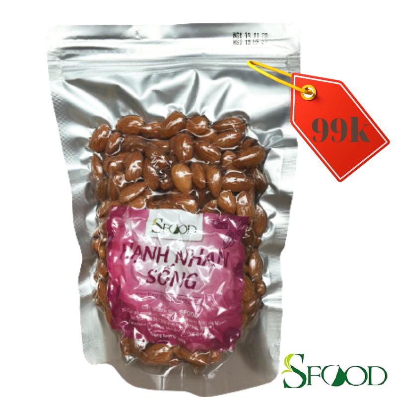 [ Hạt to] Hạnh nhân sống Sfood để làm sữa, bánh