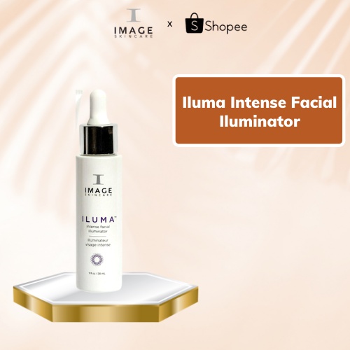 Combo đẩy lùi vết nám và sáng mịn làn da Image iluma Intense facial Iluminator, iluma intense bringhtening cleanser