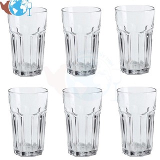 Bộ 6 cốc thuỷ tinh trà chanh bụi phố