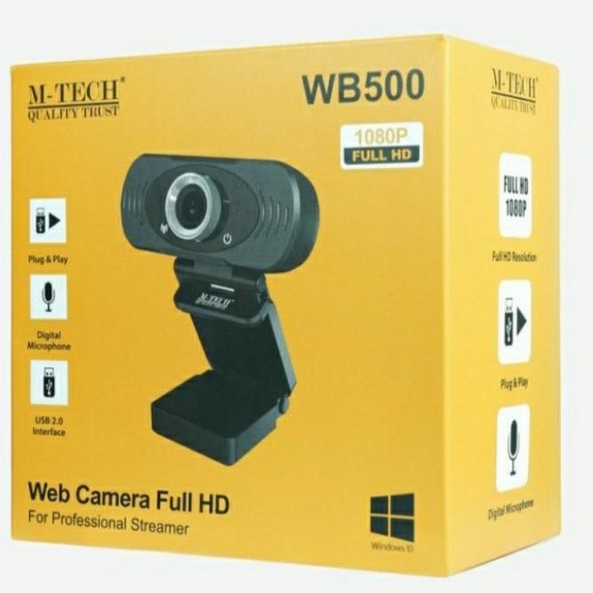 Webcam M Tech Ori 1080hd Wb500 | BigBuy360 - bigbuy360.vn