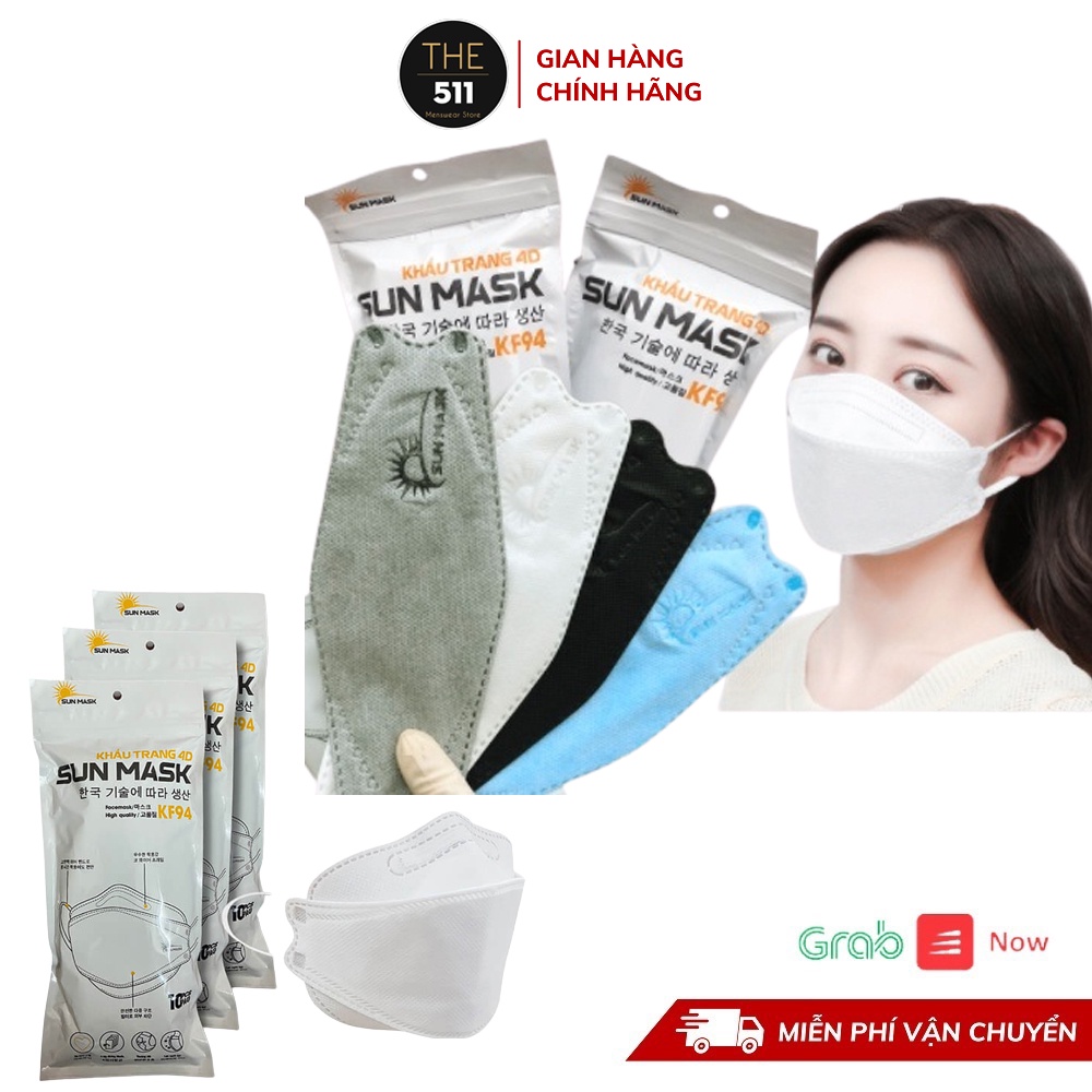 Khẩu Trang Kháng Khuẩn 4D MASK KF94 Hàng Việt Nam Chất Lượng Cao
