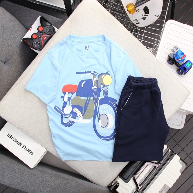 Bộ cotton size đại bé trai 23-58kg