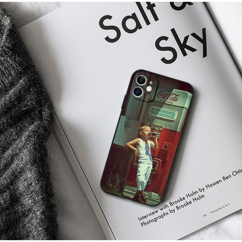 Ốp Điện Thoại Silicon Tpu Mềm Hình Cậu Bé Cá Tính Thời Trang Cho Iphone 13 14 15 Pro SE2 6s 7 8 + Xs Max XR 12 mini 11 Pro Max SE3