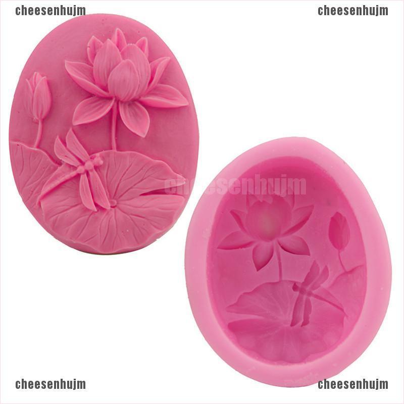 Khuôn Làm Bánh Kẹo / Xà Phòng Hình Hoa Sen Handmade
