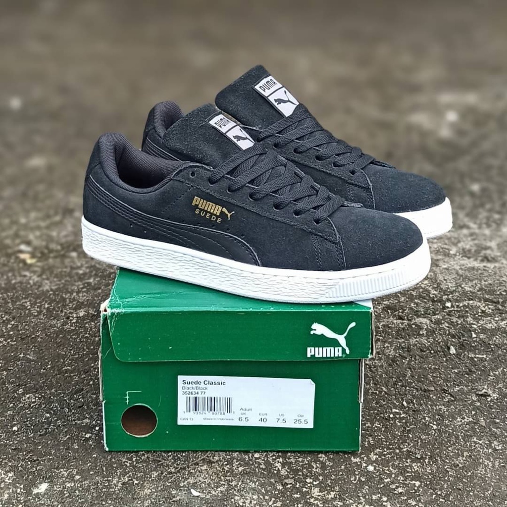 Áo Thun Đen In Lô Gô Puma Thời Trang Cá Tính Trẻ Trung