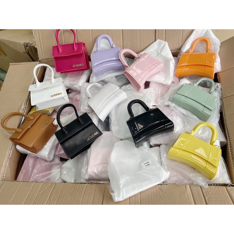 Túi Jacquemus mini 2 quai giá hạ nhiệt 155k ko box💃🏼💃🏼