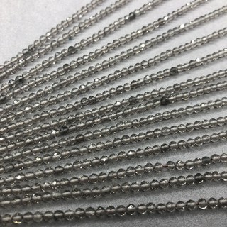 Chuỗi Hạt Đá Obsidian Tự Nhiên 2 / 3 / 4mm