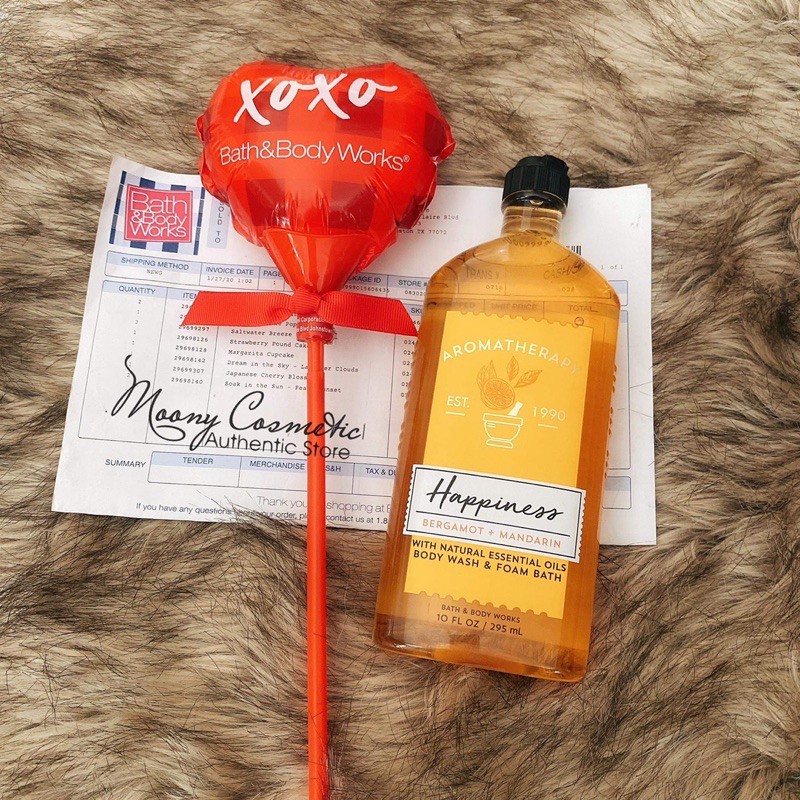 Gel tắm thư giãn giảm stress bbw Bath & body works Aroma Therapy nhiều mùi 295ml Love/Sleep/stress relief/Enegry/Balance | BigBuy360 - bigbuy360.vn