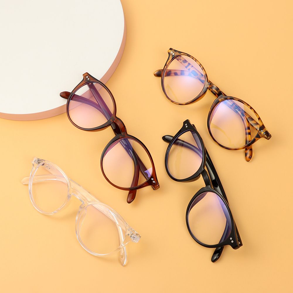 Mắt kính gọng tròn PC siêu nhẹ MIHAN1 cho chơi game