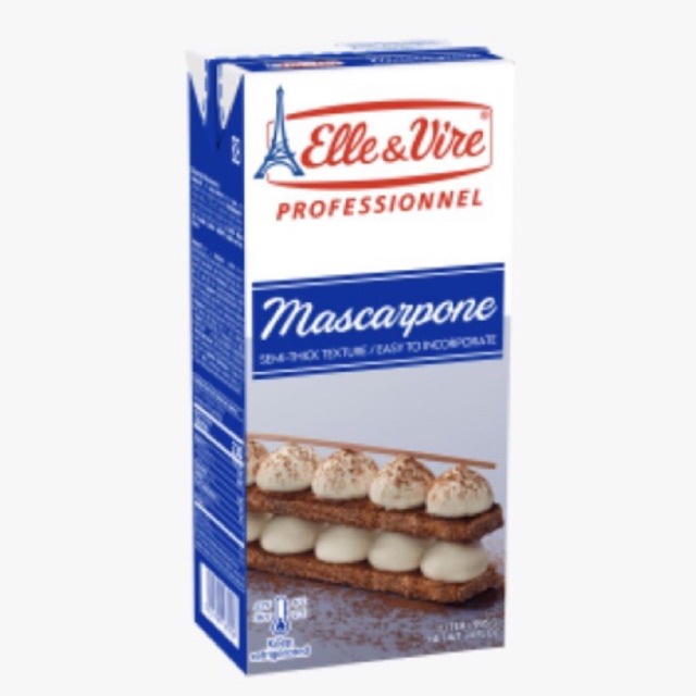 PHÔ MAI KEM MASCARPONE ELLE & VIRE 1L