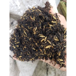 1kg-phân rơm mục và giá thể trồng cây
