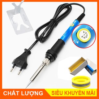 [FREE SHIP => 50K ] GACMINI - Bộ Mỏ hàn chỉnh nhiệt 60W Chì hàn ,Nhựa thông, Gác mỏ hàn mini