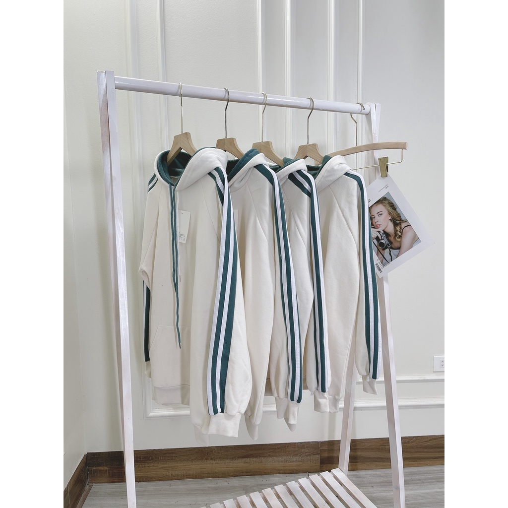 Áo hodie nỉ thụng lót 2 lớp có mũ siêu ấm | BigBuy360 - bigbuy360.vn