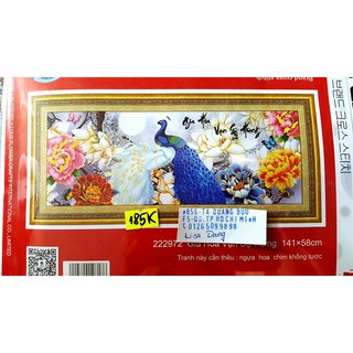 Kít Tranh thêu chữ thập chưa thêu