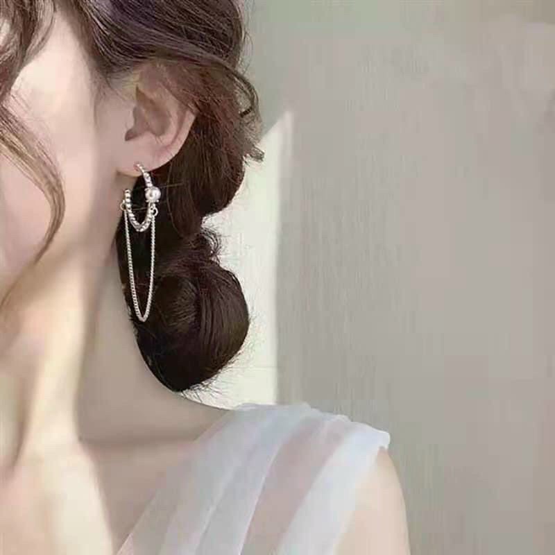 Đôi bông tai Pha Lê đá rơi kiêu kỳ ⭐️