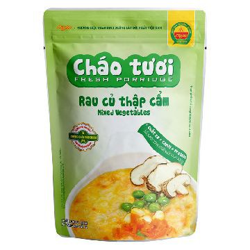 Cháo Tươi Cây Thị Rau Củ Thập Cẩm/ cá hồi/ thịt bò/ thịt heo/ cá lóc/ lươn đậu xanh/ gà ác đậu xanh Gói 260G