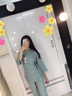 Bà Lai nhật sen vẽ kate