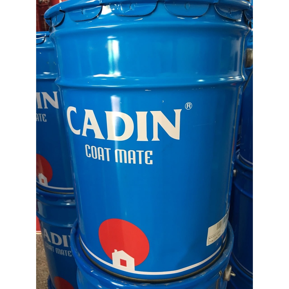 Combo 5 Bộ 1 Kg - sơn epoxy Cadin hai thành phần cho nền nhà xưởng - bám dính và chịu tải trọng