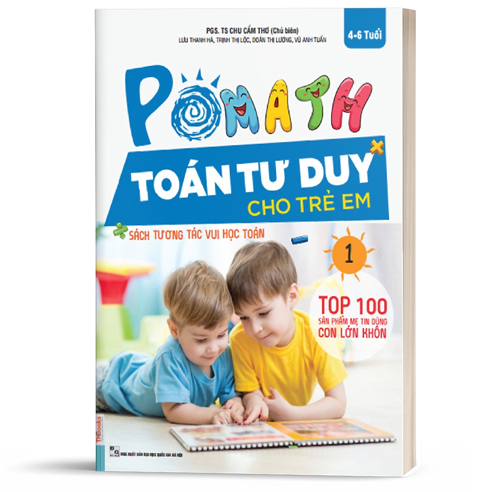 Sách - POMath - Toán tư duy cho trẻ em 1 - MCBooks