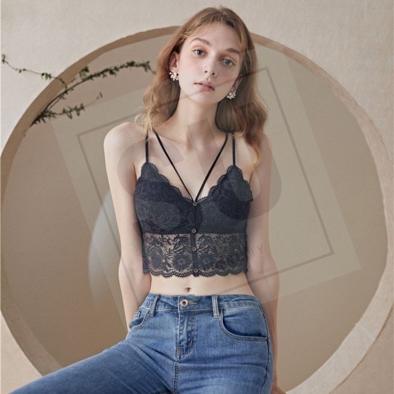 Áo Bra Ren Hoa 4 Khuy Cao Cấp Siêu Sexy 0882