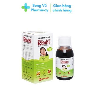 Siro ho cảm Ích Nhi cho bé từ 0+ và 3+