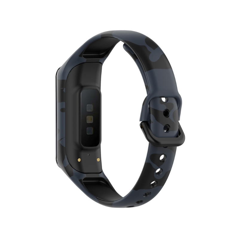 Dây đeo silicon mềm in họa tiết cho đồng hồ thông minh Samsung -Galaxy Fit 2 SM-R220 Samsung -Galaxy Fit2 R220